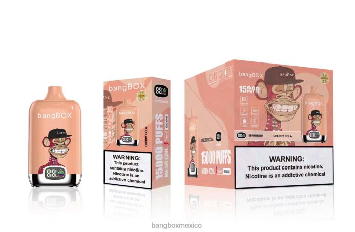 Bang Box Mexico - Bang Box 15000 bocanadas cola de cereza