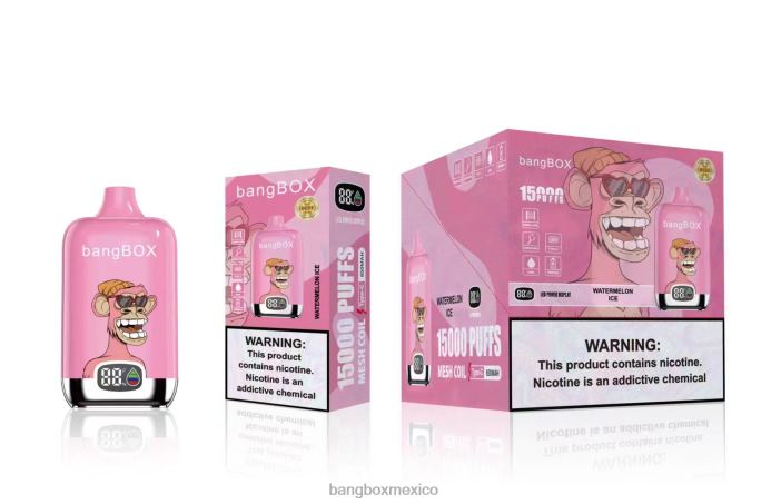 Bang Box Mexico - Bang Box 15000 bocanadas hielo de sandia