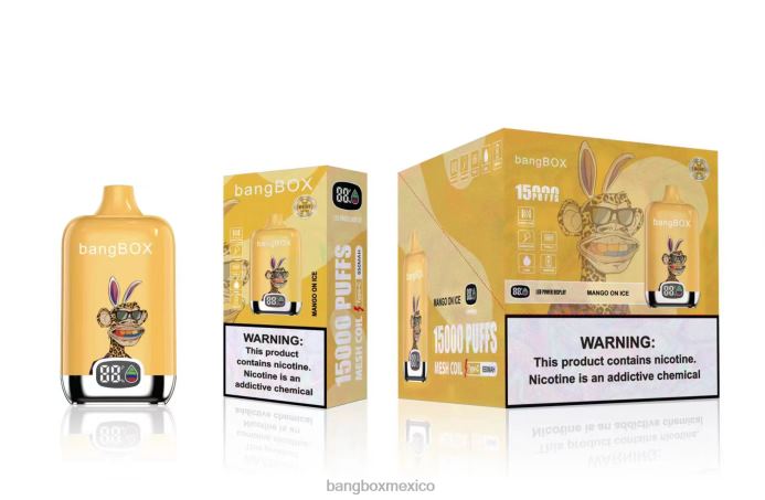 Bang Box Price - Bang Box 15000 bocanadas mango en hielo
