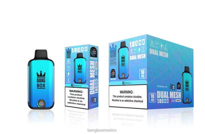 Bang Box Mexico - Bang Box 18000 bocanadas hielo de arándanos