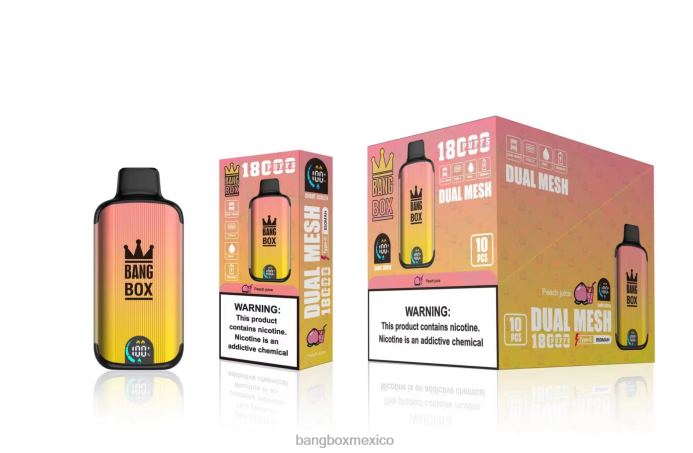 Bang Box Vape - Bang Box 18000 bocanadas jugo de durazno