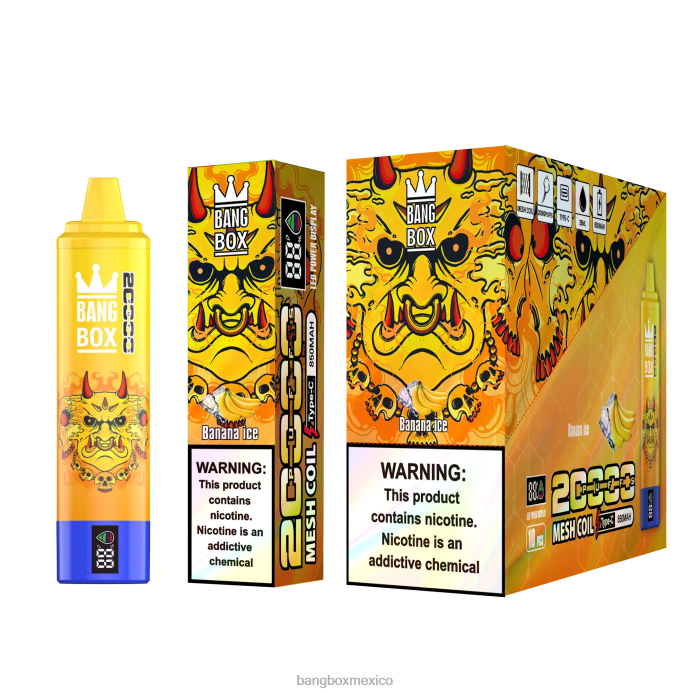 Bang Box Precio - Bang Box Pantalla inteligente de 20000 inhalaciones hielo de plátano