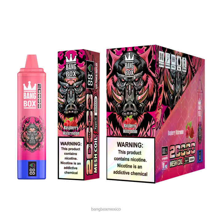 Bang Box Price - Bang Box Pantalla inteligente de 20000 inhalaciones sandía frambuesa