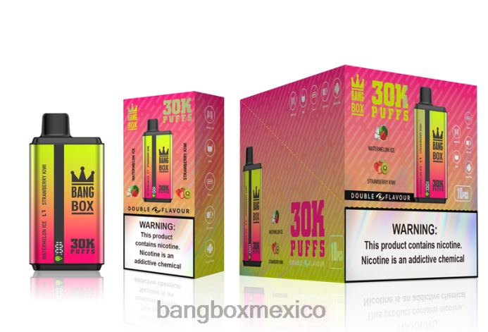 Bang Box Precio - Bang Box 30000 inhalaciones de dos sabores. helado de sandía y kiwi fresa