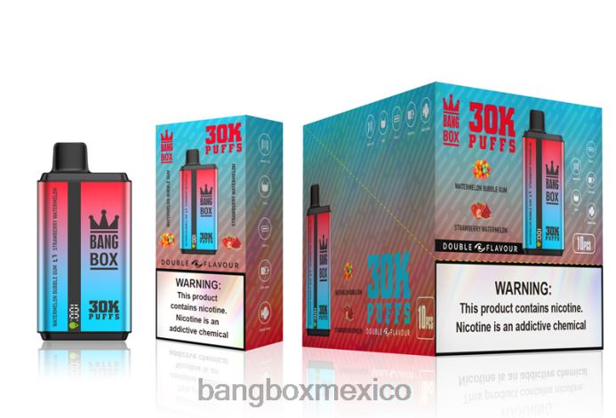 Bang Box Price - Bang Box 30000 inhalaciones de dos sabores. chicle de sandía y sandía de fresa