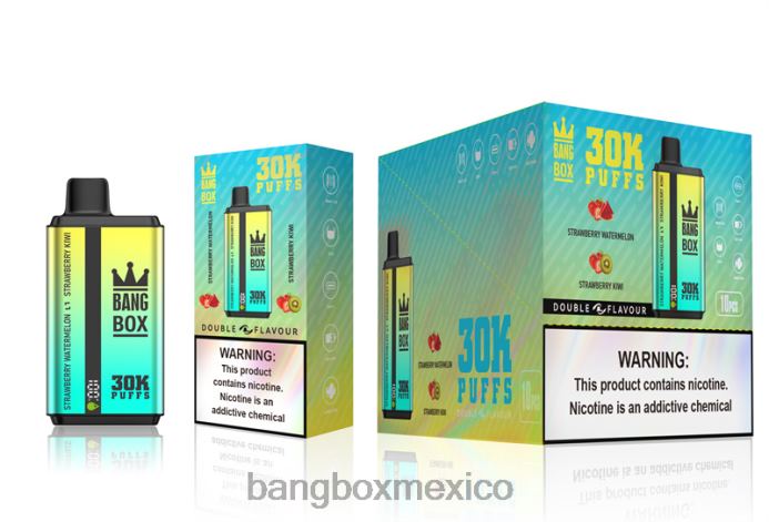 Bang Box Vape Price - Bang Box 30000 inhalaciones de dos sabores. sandía fresa y kiwi fresa