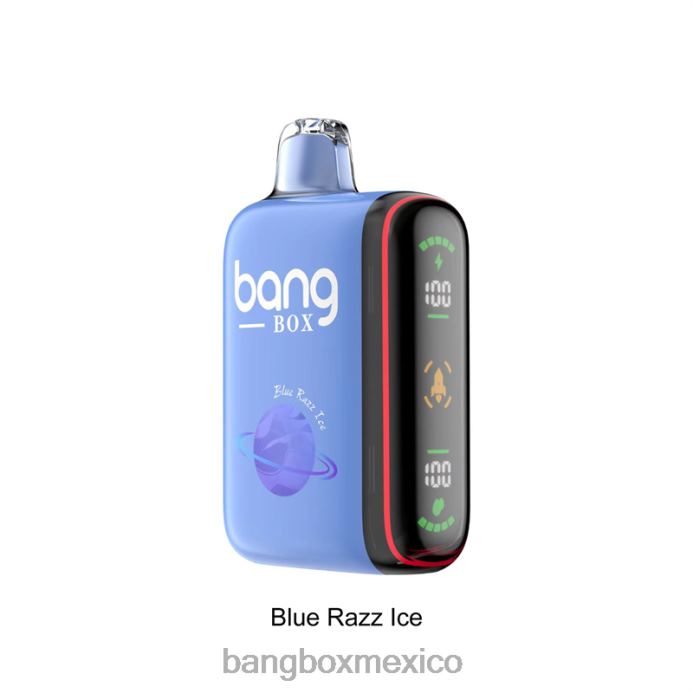 Bang Box Vape - Bang Box Pantalla de potencia inteligente de 9000-18000 inhalaciones hielo azul