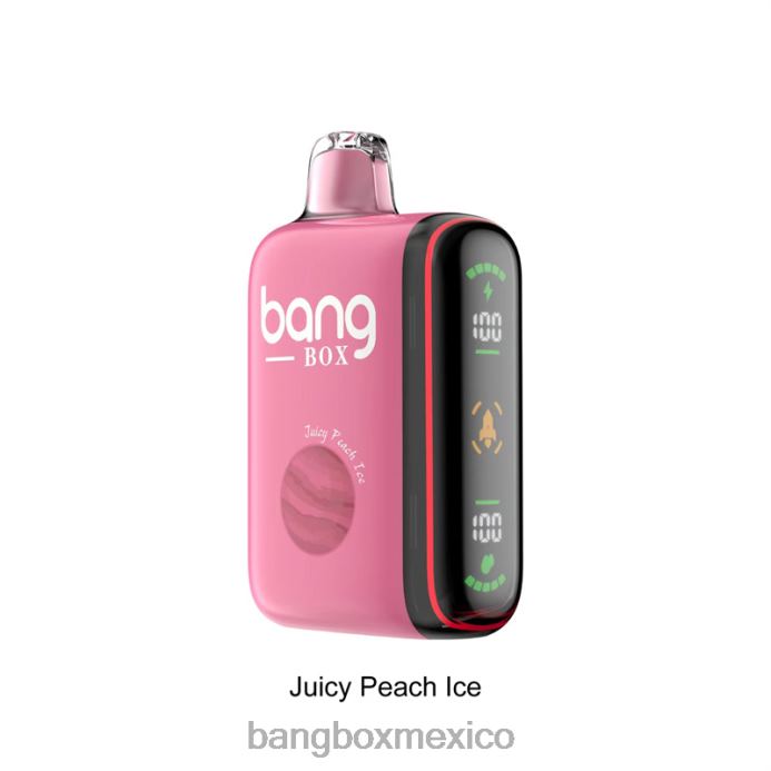 Bang Box Vape Price - Bang Box Pantalla de potencia inteligente de 9000-18000 inhalaciones jugoso hielo de durazno