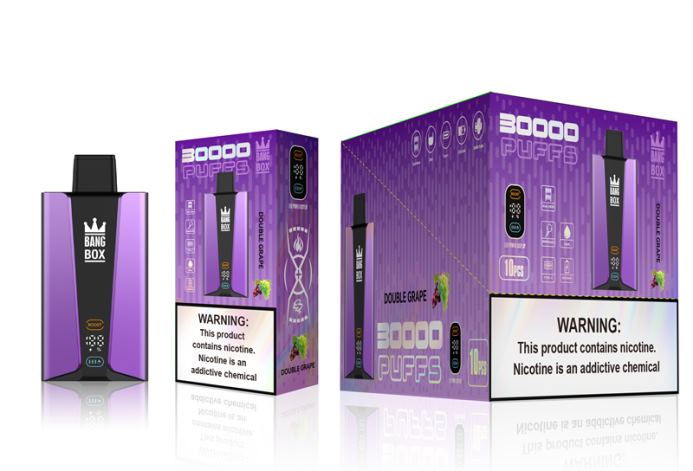 Bang Box Mexico - Bang Box Pantalla inteligente de 30000 inhalaciones uva doble