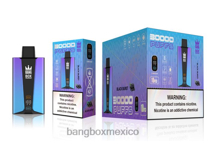 Bang Box Precio - Bang Box Pantalla inteligente de 30000 inhalaciones estallido negro