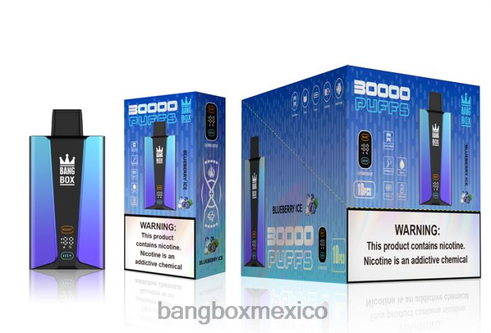 Bang Box Vape Price - Bang Box Pantalla inteligente de 30000 inhalaciones hielo de arándanos
