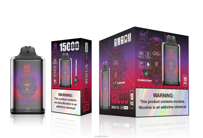 Bang Box Vape - Bang Box s1-15000 bocanadas uva fresa