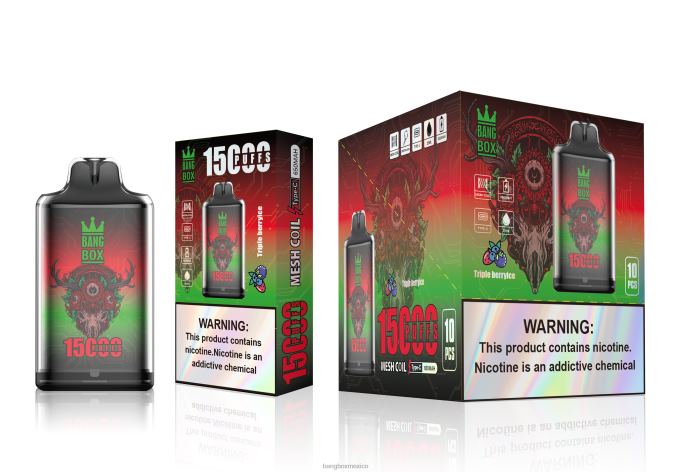 Bang Box Vape Price - Bang Box s1-15000 bocanadas hielo de triple baya